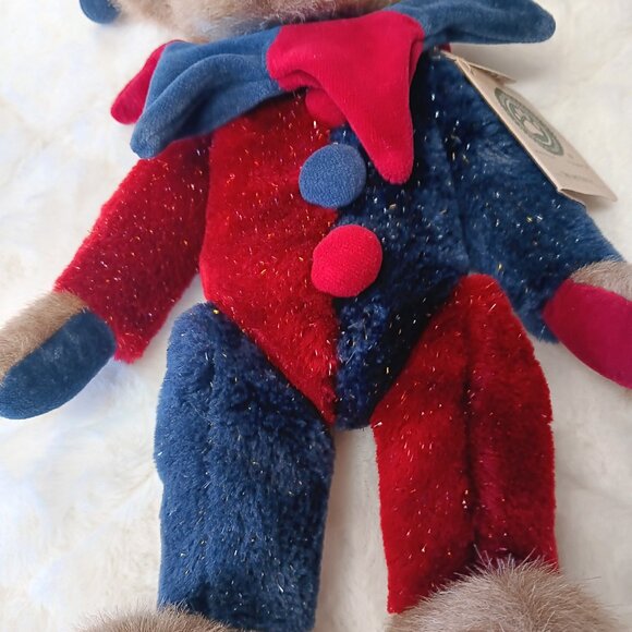 Vintage BOYDS BEARS The Court Jester Mr. McFarkle with tags - Picture 5 of 15